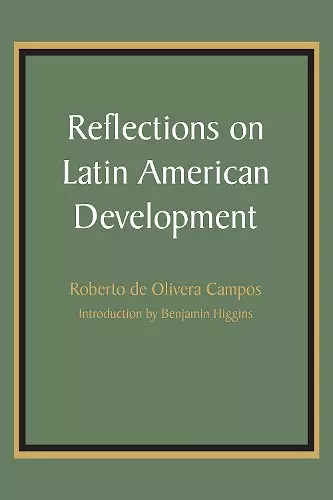 Reflections on Latin American Development cover