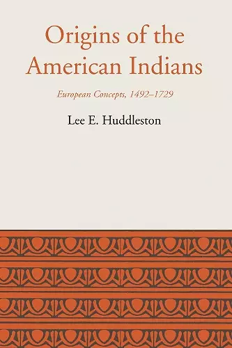 Origins of the American Indians cover