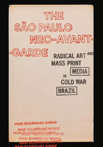 The São Paulo Neo-Avant-Garde cover