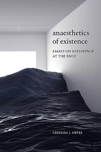 Anaesthetics of Existence cover