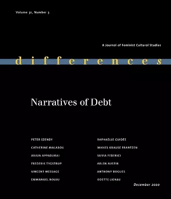 Narratives of Debt cover