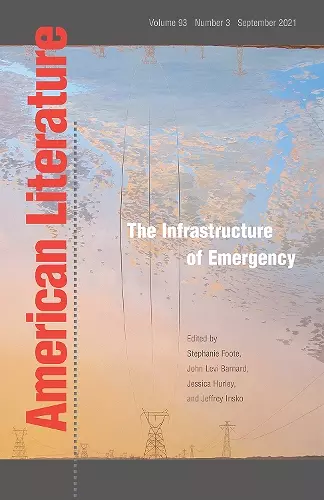The Infrastructure of Emergency cover
