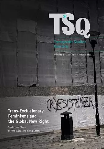 Trans-Exclusionary Feminisms and The Global New Right cover