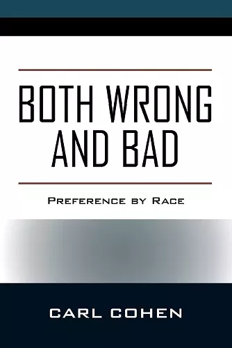 Both Wrong and Bad cover