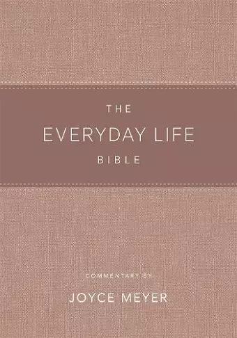 The Everyday Life Bible Blush LeatherLuxe® cover