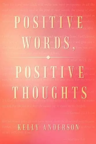 Positive Words, Positive Thoughts cover