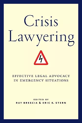 Crisis Lawyering cover