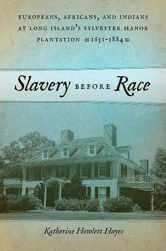 Slavery before Race cover