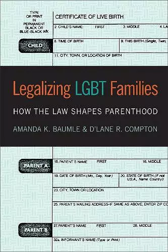 Legalizing LGBT Families cover