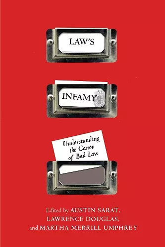 Law's Infamy cover