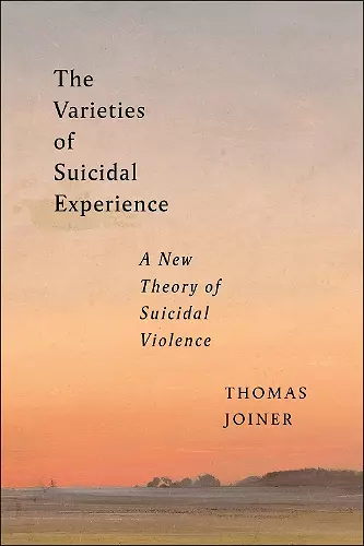 The Varieties of Suicidal Experience cover