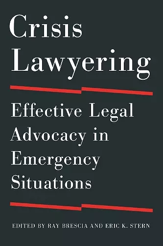 Crisis Lawyering cover