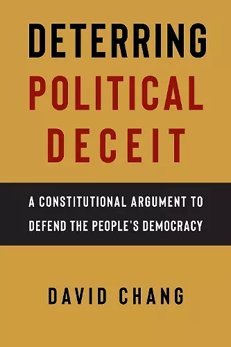 Deterring Political Deceit cover