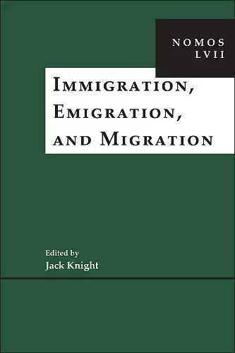 Immigration, Emigration, and Migration cover