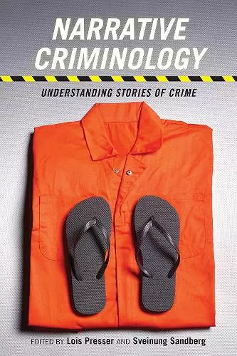 Narrative Criminology cover