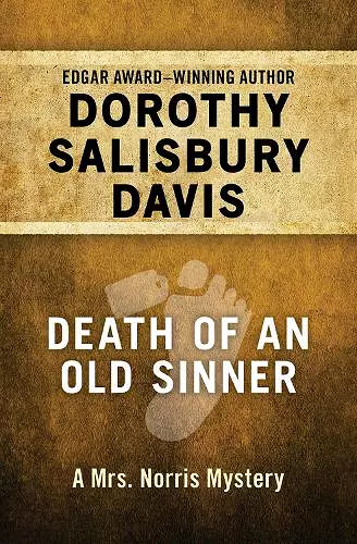 Death of an Old Sinner cover