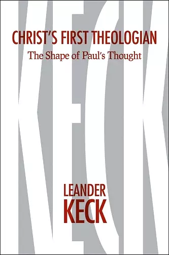 Christ's First Theologian cover