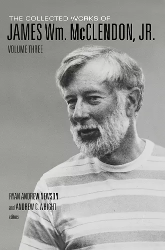 The Collected Works of James Wm. McClendon, Jr., Volume 3 cover
