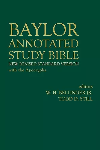 Baylor Annotated Study Bible cover
