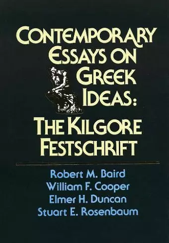 Contemporary Essays on Greek Ideas cover