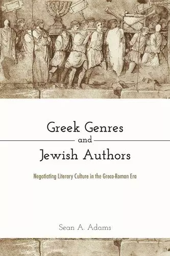 Greek Genres and Jewish Authors cover