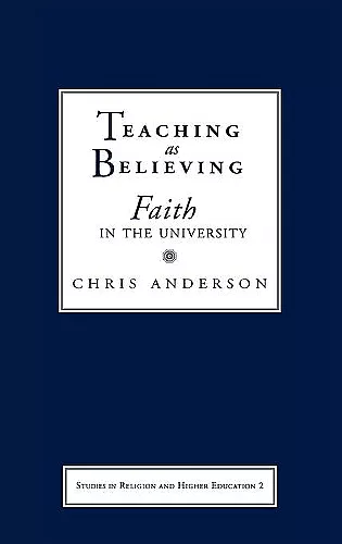 Teaching as Believing cover