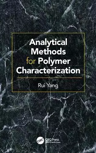Analytical Methods for Polymer Characterization cover