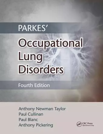 Parkes' Occupational Lung Disorders cover