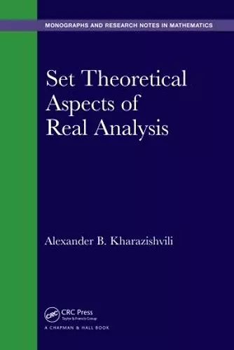 Set Theoretical Aspects of Real Analysis cover