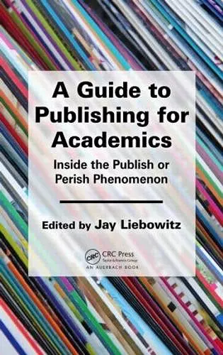 A Guide to Publishing for Academics cover