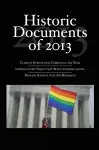 Historic Documents of 2013 cover