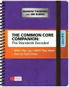 The Common Core Companion: The Standards Decoded, Grades K-2 cover