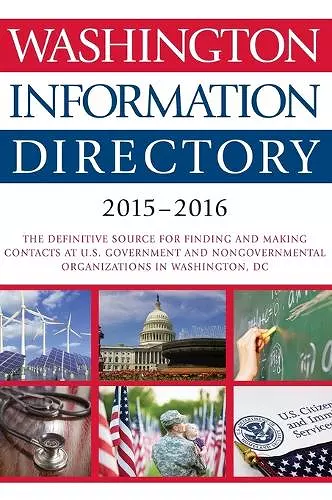 Washington Information Directory 2015-2016 cover