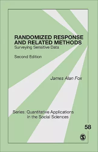 Randomized Response and Related Methods cover