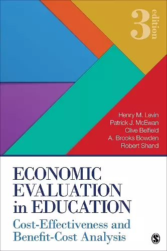 Economic Evaluation in Education cover