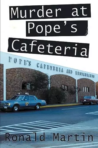 Murder at Pope's Cafeteria cover