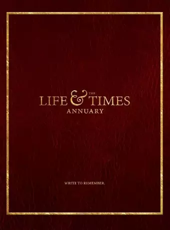 The Life & Times Annuary cover