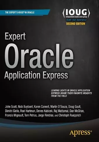 Expert Oracle Application Express cover