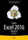 Learn Excel 2016 for OS X cover