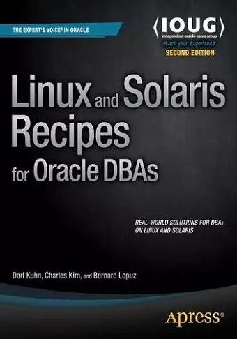 Linux and Solaris Recipes for Oracle DBAs cover