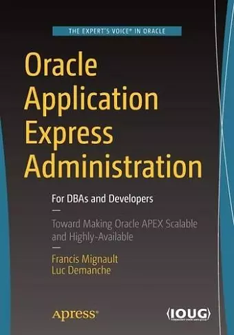 Oracle Application Express Administration cover