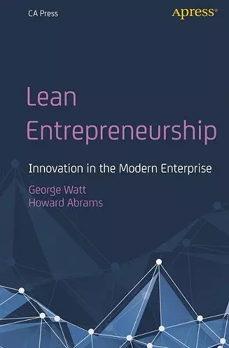 Lean Entrepreneurship cover