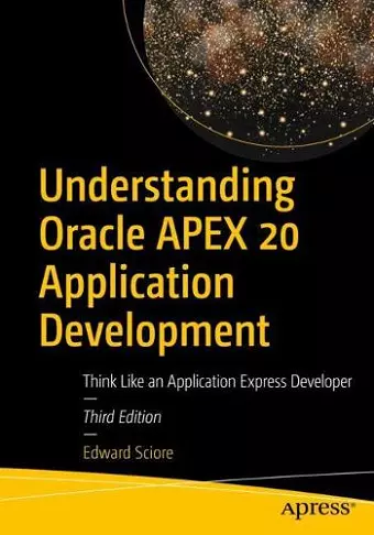 Understanding Oracle APEX 20 Application Development cover