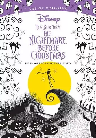 Art of Coloring: Tim Burton's The Nightmare Before Christmas cover