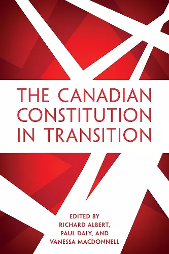 The Canadian Constitution in Transition cover