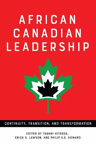 African Canadian Leadership cover