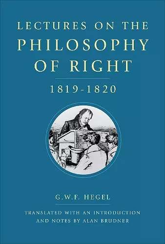 Lectures on the Philosophy of Right, 1819-1820 cover