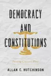 Democracy and Constitutions cover