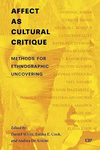 Affect As Cultural Critique cover