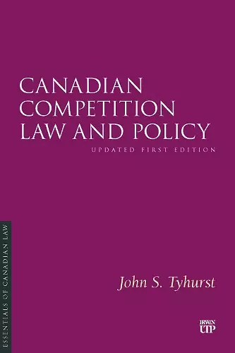 Canadian Competition Law and Policy cover